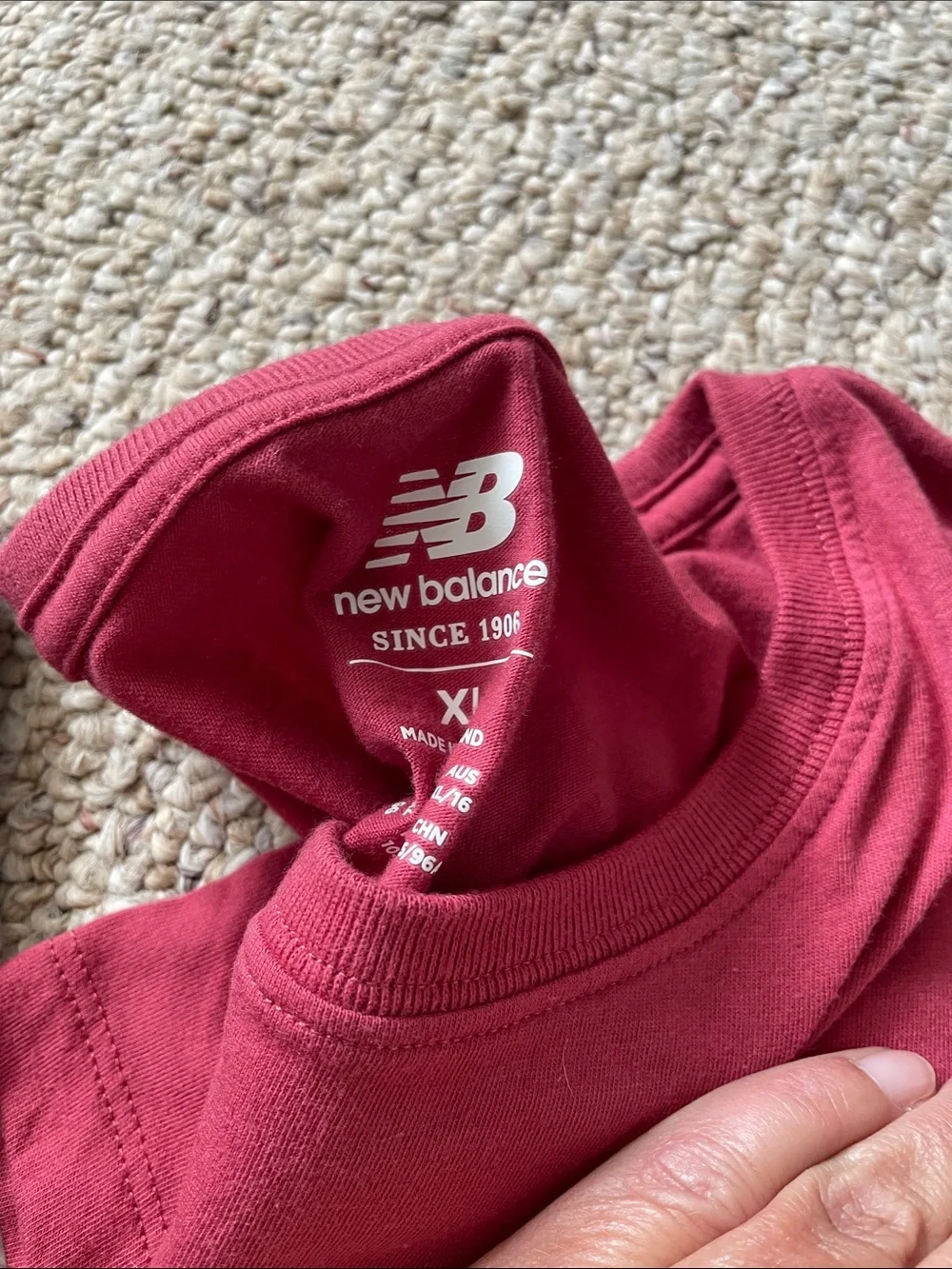 New Balance Short Sleeve Logo Tee Trio - Gray, Black, Pink